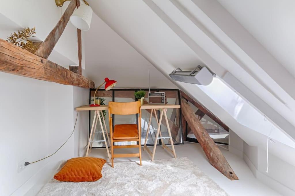 דירות Mykeypers - Fantastic Designed Parisan Loft 2Br/6P- Le Marais מראה חיצוני תמונה