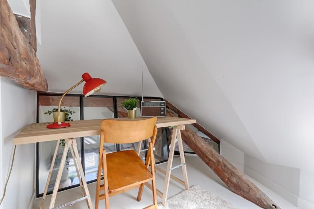דירות Mykeypers - Fantastic Designed Parisan Loft 2Br/6P- Le Marais מראה חיצוני תמונה