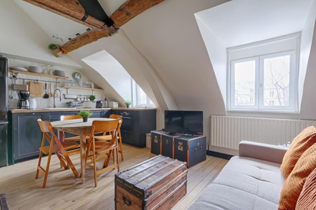 דירות Mykeypers - Fantastic Designed Parisan Loft 2Br/6P- Le Marais מראה חיצוני תמונה
